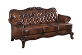 Coaster Victoria Rolled Arm Sofa Tri-tone and Brown Model 500681